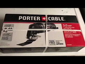 Oscillating Multi-Tool Game Changer | Porter Cable Unboxing