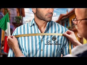 Inside a Luxury Italian Shirting Factory