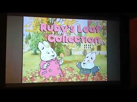 Max & Ruby 🍂Ruby's Leaf Collection🍂 Title Card! (2002!)