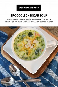 Easy 30 Minute Broccoli Cheddar Soup Recipe