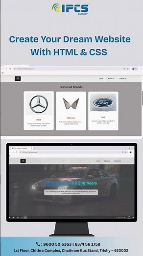 Master website structure with HTML and design it beautifully with CSS.
