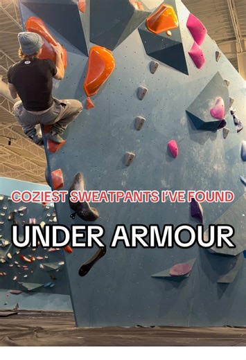 @Under Armour #sweatpants #climbing #sweats #underarmour #gymfit these sweats are very high quality and make climbing easy