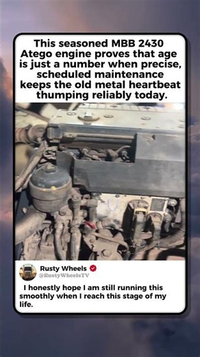 RESTORING AN OLD MERCEDES BENZ WORKHORSE
