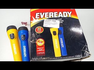 Unboxin Doxin - Eveready Plastic Light Flashlights