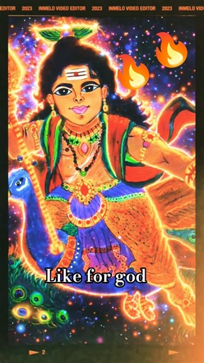 my drawing x chatgpt glow effect 🫴🏼🙈🤩 #ytshorts #chatgpt #glowart #murugan #ram #shiv #drawing