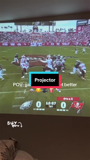 This projector turns any wall into a big screen experience. Movies feel cinematic, games feel next-level, and even regular shows are way more fun to watch. Easy setup, huge upgrade. #projector #movienight #hometheater #gaminglife #tiktokshopfalldealsforyou