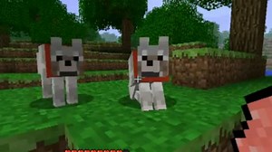 A Howl: Minecraft Vid Shows Pet Wolves
