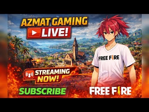 AZMAT GAMING is live cs ranke push 🥵in free fire AZMAT GAMING LIVE 👍