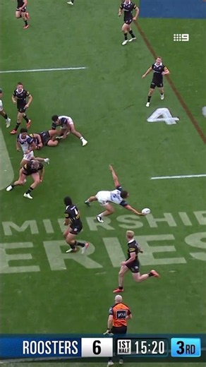 Out of this world from Mark Nawaqanitawase! #nrl #nrlfinals