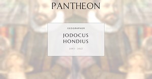 Jodocus Hondius Biography | Pantheon