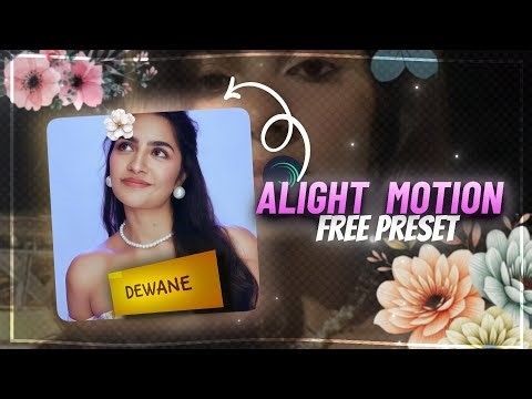 Hum to dewane 💕 ll Ae inspired preset ll Alight motion XML 