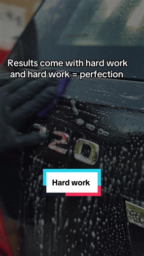 Everyone wants the results. Not everyone wants the work. This wasn’t “quick wash and hope for the best.” This was hands tired, water everywhere, checking the same panel twice, and fixing details most people will never even notice 👀 Because around here, hard work isn’t just effort — it’s a standard. And that standard? As close to perfection as human hands can get. So here’s the real question… Would you rather rush and be “done” or slow down and be proud? Watch it again and tell me what detail yo