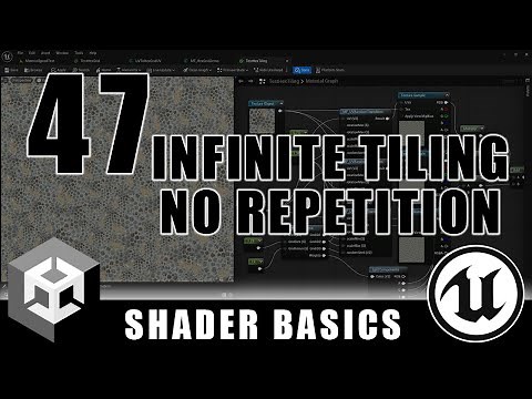 Texture Tiling Without Repetition - Shader Graph Basics - Episode 47