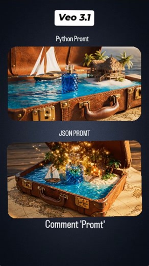 Subho Baroi | AI on Instagram: "Comment "Prompt" to get the promts sent to your DM! 📩 Testing Veo 3’s ability to parse structured inputs. 🧠✨ ​On top: Python Object-Oriented logic defining the physics. 🐍 On bottom: JSON data structure defining the environment. 📋 ​The result? 8K Cyberpunk perfection. ​Want to try this workflow? ​#MachineLearning #AIArt #KlingAI #LumaDreamMachine #CreativeCoding DevLife NeonTokyo"