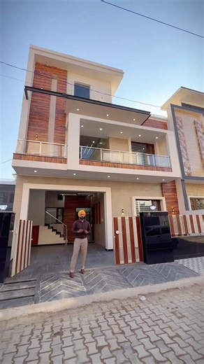 4BHK 196 Gajj Modern House in Mohali Sector 125 | North Facing | For Sale #ranjodhsinghmavi
