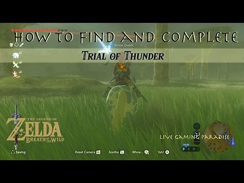 Breath of the Wild - Trial of Thunder Location and Guide