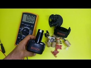 REVIVE REPAIR the old batteries BOSCH NiCd
