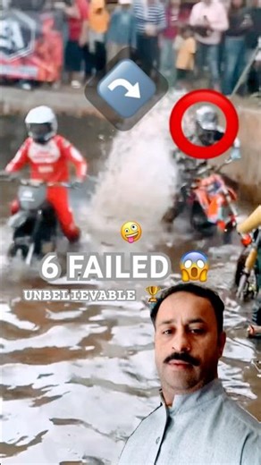 Extremely Hard Mud Challenge — But One Rider Did It! 🏆🔥