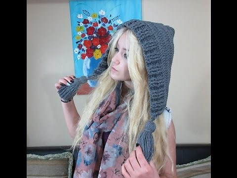 Crochet hoodie. With Ruby Stedman