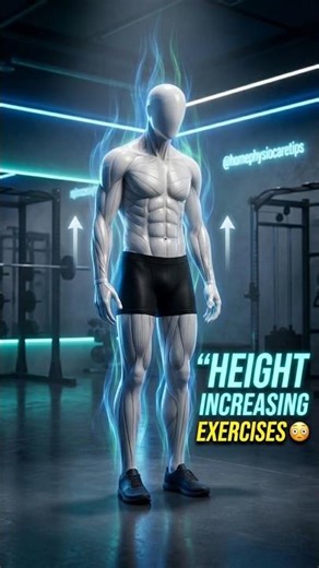 Height Increasing Exercises 😳 Try These 5 Daily exercises