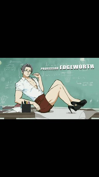 Ace Attorney Dub Bloopers: Professor Edge Animation