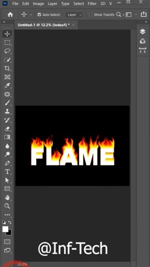 Photoshop Flame Text Effect Tutorial | Create Realistic Fire Text in Photoshop