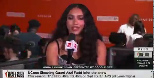FO bullshit and my opinions aside i can’t EVER look at her journey and not be blown away. many NBA players woulda be off the map w half ts and shes continued to work hard and persevere, for her to even get here is remarkable. it’s long overdue from my mouth but congrats azzi