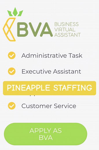 Replying to @Maic Cah Pineapple Staffing 🍍 Apply as a Business Virtual Assistant Now! Click the link in my bio to find out more 😊 #pineapplestaffing #pineapplestaffingtraining #pineapplestaffingsalary #workfromhomejobs #wfh #wfhsetup #freelancer #virtualassistant #virtualassistantph #workfromhomelife #workfromanywhere #fyp #foryou