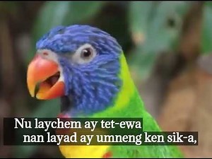 Tet-ewa Ay Layad (translation of Jeffrey Ettie's kankanaey version) karaoke