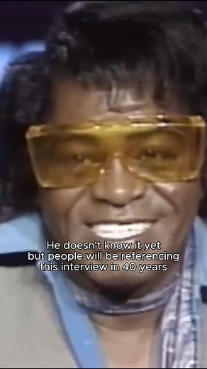 This getting sampled in 2026 was not on our bingo card…#jamesbrown #interview #sample