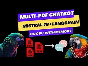 Mistral-7B-Instruct Multiple-PDF Chatbot with Langchain & Streamlit |FREE COLAB|All OPEN SOURCE #ai