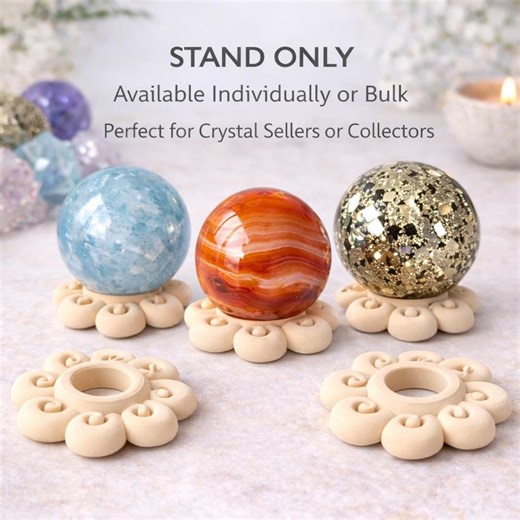 Crystal Sphere Stand Octopus Tentacle Holder Crystal Ball Display Stand for Rock Collectors - Etsy