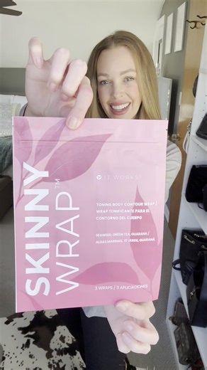 IT WORKS! on Instagram: "Tighten, tone, repeat. 💫 And for a limited time… you could win Skinny Wrap for an entire year. 👀 Consider this your sign to enter. #Sponsored #HealthyLiving #WellnessJourney #BodyConfidence #SelfCare"