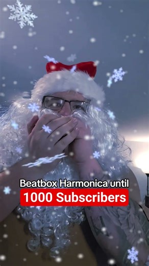Daily Beatbox Harmonica - Beatboxing Santa Edition