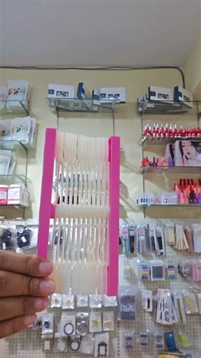 Cat and Nail Art Color Chart Comparison