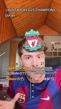 DÍA 84 HASTA QUE LA LIBERTADORES GANE A LA CHAMPIONS‼️#reto #libertadores #vs #champions