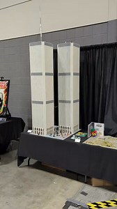 LEGO Twin Towers by Nathalie Boucher #legotiktok #legotiktokers #legotiktoker | Lego building