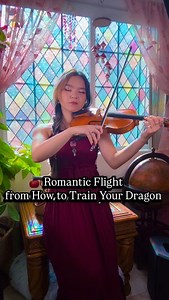 Romantic Flight from How To Train Your Dragon on violin! @httydragon Song: Romantic Flight from HTTYD Performed on violins by Mia Asano #violin #violinist #music #musician #miaasano #moviesoundtrack #httyd #httydragon #howtotrainyourdragon #dreamworks #dreamworksanimation | Mia Asano Music