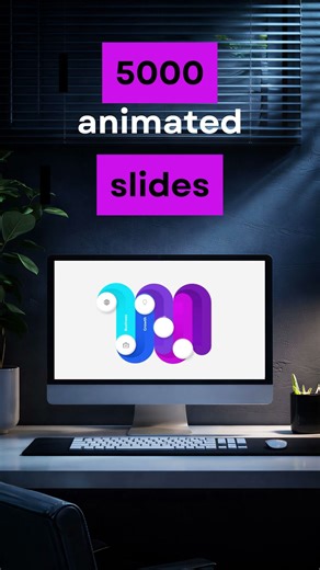 Animated Infographic Slide for PowerPoint & Canva | 5000 Templates Bundle