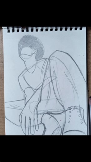 15 min. gesture #art #sketch #drawing #short #reel