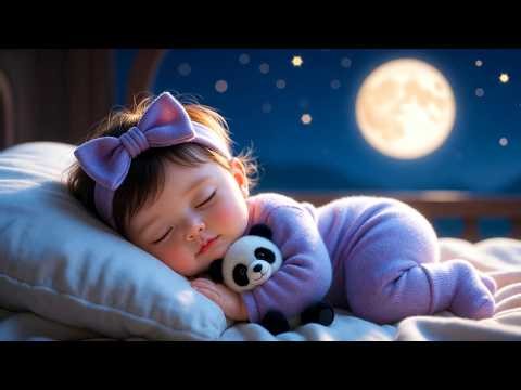 Magical Moon & Stars Lullaby 🌙 Deep Sleep Music for Babies (3 Hours)