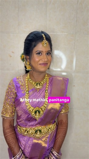 Sivaranjini - Chennai Makeupartist 🧿 on Instagram: "Bride Review ❤️ From dreams to reality ✨ She trusted me on her big day, and her smile says it all 💖 Every bride deserves to feel confident, calm & beautiful 👰‍♀️💄 Thank you for choosing Sivaranjini Bridal Makeup 🤍 #BridalReview #HappyBride #BrideTestimonial #SivaranjiniBridalMakeup #BridalMakeupArtist WeddingMakeup SouthIndianBride BridalGlow ClientLove MakeupWithLove"