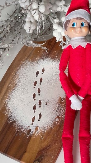 273 reactions · 19 shares | EASY Elf Footprints in the “snow”! Check...