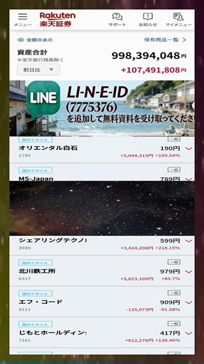 #日本株 #株初心者 #株主優待 #長期投資 #短期トレード #日本株投資 #投資初心者と繋がりたい ,#資産形成50代 #日本株投資