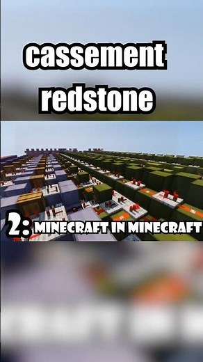 Le top 4 des meilleurs systèmes redstone de tout Minecraft #minecraft #redstone #drole #meme #top