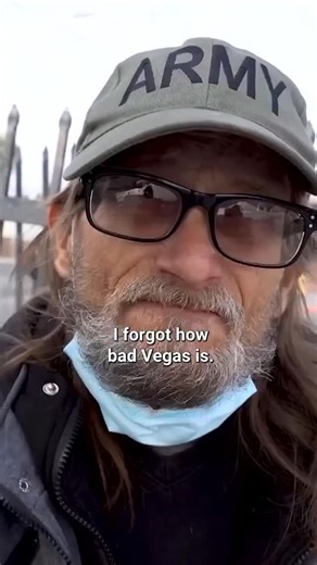 Struggling with homelessness in Las Vegas. #homeless #invisiblepeople | Invisible People