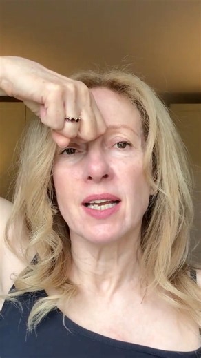 Reduce 11 Lines with Facial Fascia Release 🌿 #thefascialiftmethod #11Lines #ForeheadWrinkles