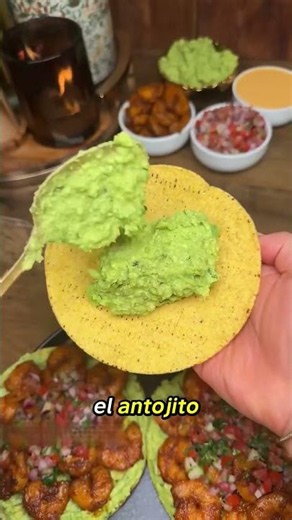 Tostadas de camarón EXPLOSIÓN de sabor en tu boca 🦐 #receta #shorts #comida
