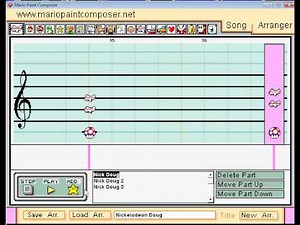 Mario Paint - "Doug" Nickelodeon Theme