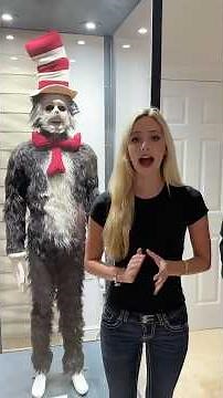I hired a priest to bless my haunted cat in the hat costume… #catinthehat #costume #nataliereynolds